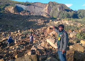 पपुवा न्यु गिनीमा पहिरो, करिब १०० जनाको मृत्यु भएको आशंका