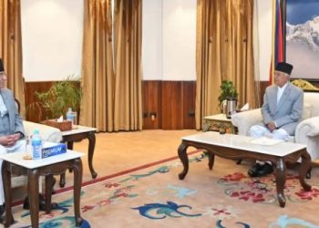 राष्ट्रपति र प्रधानमन्त्रीबीच भेट