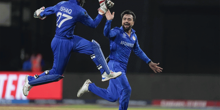 अफगानिस्तान पहिलो पटक टि–२० विश्वकपको सेमिफाइनलमा