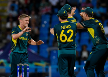 आईसीसी टी–२० विश्वकप : नामिबियालाई हराउँदै अस्ट्रेलिया सुपर ८ मा