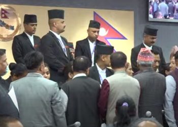 बागमतीको बजेटमा प्रतिपक्ष असन्तुष्ट, प्रदेशसभामा नाराबाजी