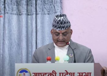 गण्डकीका मुख्यमन्त्री पाण्डेले पाए विश्वासको मत