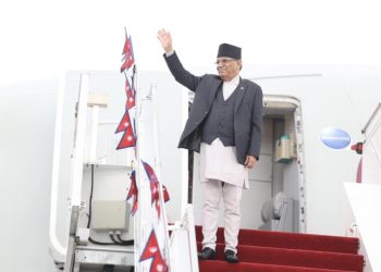 प्रधानमन्त्री प्रचण्ड मोदीको शपथग्रहण समारोहमा सहभागी हुन भारत जाँदै