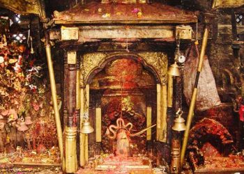 दोलखा भीमसेनको शिलामा फेरि आयो ’पसिना’