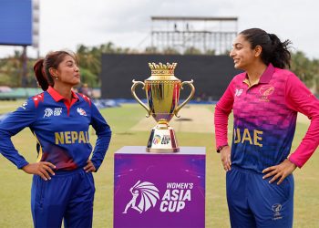 महिला एसिया कप : नेपाल युएईसँग भिड्दै