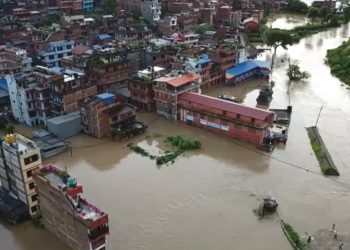 जलमग्न भक्तपुर, ७० घर डुबानमा, लाखौँको क्षति