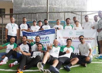 ग्राण्डीमा आर्थोस्कोपी शल्यक्रिया गरेका बिरामीहरूको फुटसल प्रतियोगिता