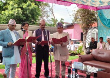 लुम्बिनी प्रदेश : मुख्यमन्त्रीसहित नौ मन्त्रीले लिए शपथ