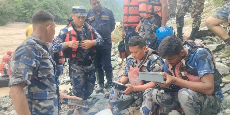 सिमलताल पहिरोः बेपत्ताको खोजी गर्न डेढ सय सशस्त्र प्रहरी परिचालन