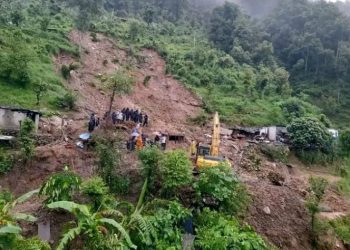 रामेछापमा पहिरोले तीन किशोरीको मृत्यु