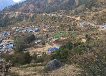 रसुवा केन्द्रविन्दु भएर भूकम्पको धक्का