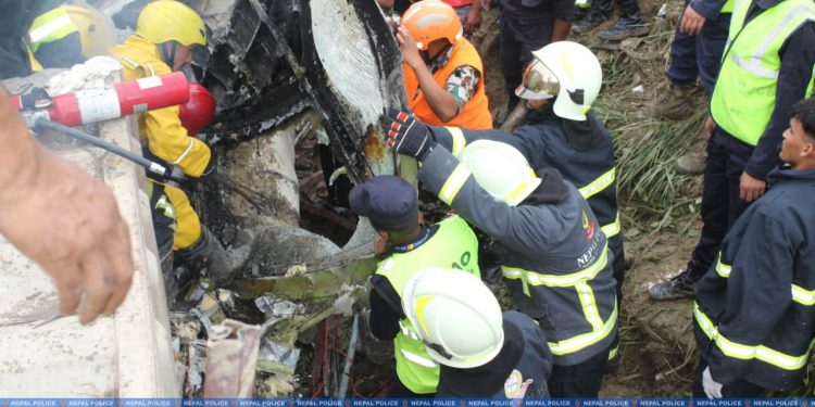 सौर्य एयरको जहाज दुर्घटनाः थप तीन जनाको मृत्यु, मृतकको संख्या १८ पुग्यो (अपडेट)