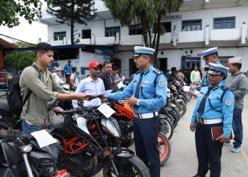 हराएका २१ थान दुईपाङ्ग्रे सवारीसाधन सम्बन्धी धनिलाई हस्तान्तरण