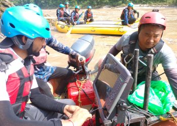 सिमलताल दुर्घटनाः बस र यात्रुको खोजी गर्न ‘इकोसाउन्डर डिभाइस’ प्रयोग