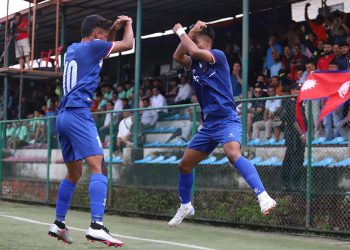 बंगलादेशलाई हराउँदै नेपाल समूह विजेता