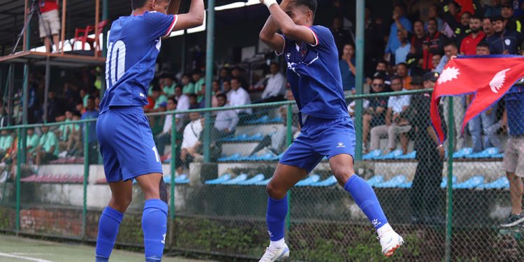 बंगलादेशलाई हराउँदै नेपाल समूह विजेता