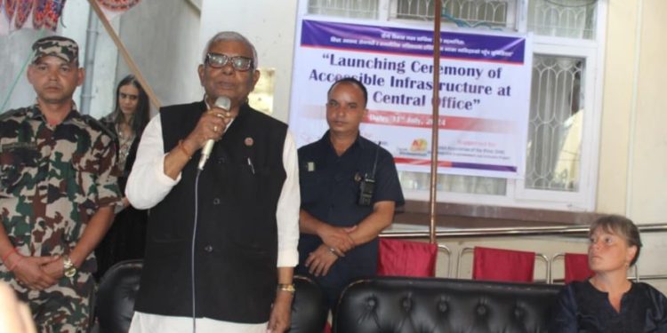 अपाङ्गता भएका नागरिकका माग सम्बोधन गर्ने मन्त्री शाहको प्रतिबद्धता