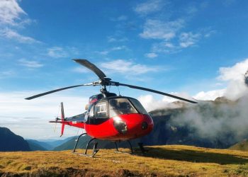 एयर डाइनेस्टीको हेलिकप्टर दुर्घटना