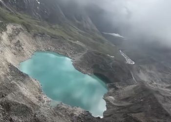 सोलुखुम्बु थामेमा २ हिमताल फुटेपछि बाढी आएको पुष्टि(भिडियोसहित)
