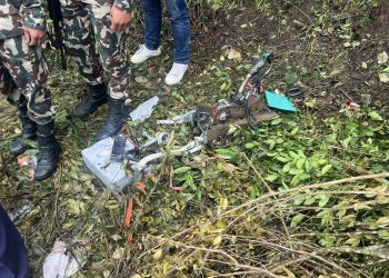 पर्यटनमन्त्रीद्वारा हेलिकोप्टर दुर्घटनास्थल निरीक्षण(तस्बिरहरु)