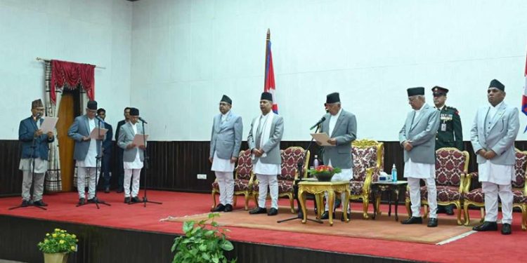 नवनियुक्त प्रदेश प्रमुखहरूले लिए शपथ