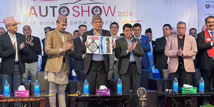 अर्थमन्त्री पौडेलद्वारा १६ औं नाडा अटो शोको शुभारम्भ