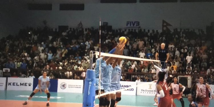 महिला भलिबल : भारतविरुद्ध नेपालको ऐतिहासिक जित