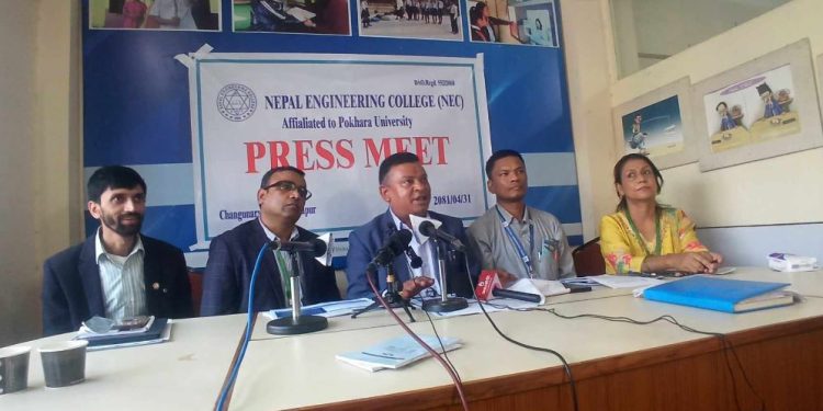 नेपाल इन्जिनियरिङ कलेज : स्नातक तथा स्नातकोत्तर तहको छात्रवृत्ति रकम नै १५ करोड