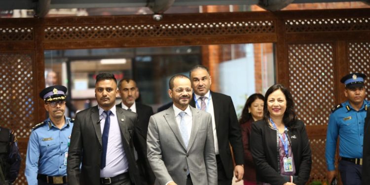 ओमानका विदेशमन्त्री आल्बुसाइदी नेपालमाः प्रधानमन्त्रीदेखि राष्ट्रपतिसम्म भेट्ने