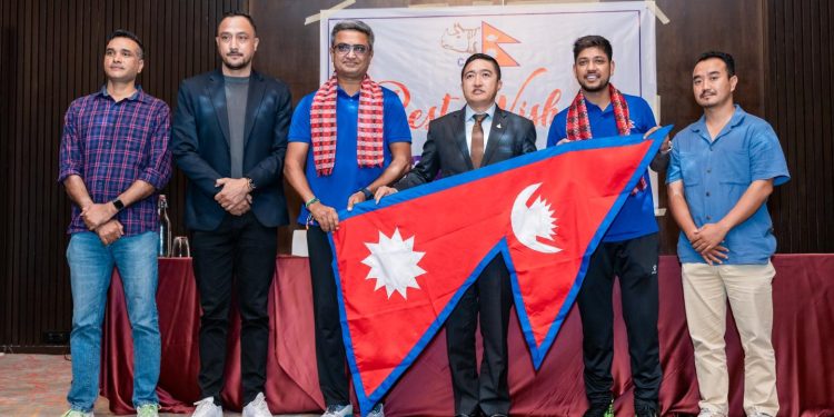 क्यानडा जान लागेको राष्ट्रिय क्रिकेट टोलीको बिदाइ