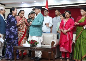 द्वन्द्वपीडित संघले प्रधानमन्त्रीलाई बुझायो ज्ञापनपत्र