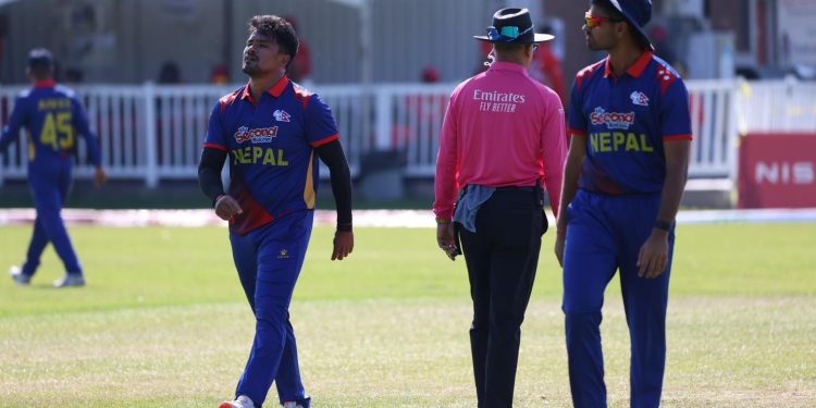 आइसीसी क्रिकेट विश्वकप लिग-२ : क्यानडासँग नेपाल १०३ रनले पराजित