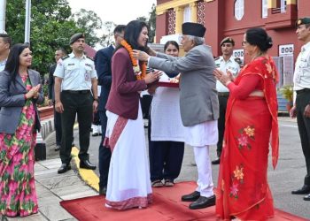 पलेशालाई सम्मान गर्दै राष्ट्रपतिले भने: देशको शिर उच्च भएको छ