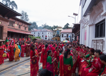 पशुपतिमा तीजको रौनक[फाेटाेफिचर]