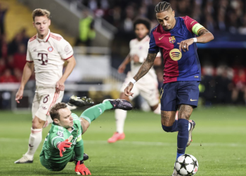 राफिन्हाको ह्याट्रिकमा बार्सिलोनाको सानदार जित