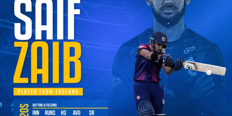 इंग्लिस क्रिकेटर सेफ अलि जेब सुदूरपश्चिम रोयल्सबाट अनुबन्ध