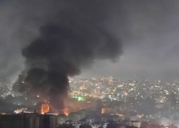 लेबनानको राजधानी बेरुतमा इजरायलको आक्रमण, ५ जनाको मृत्यु