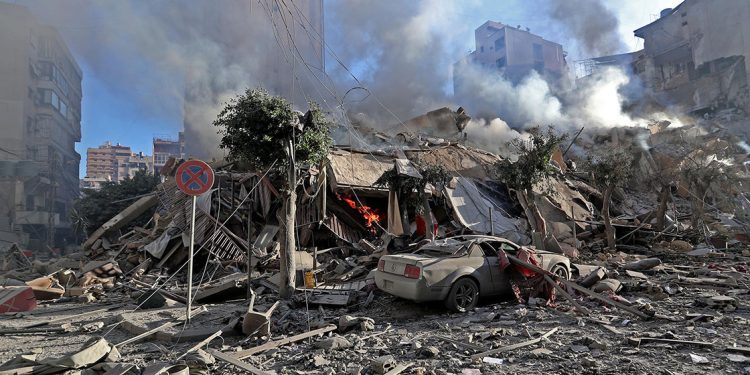 बेरुतमाथि मध्यरातमा इजरायली सेनाको आक्रमण