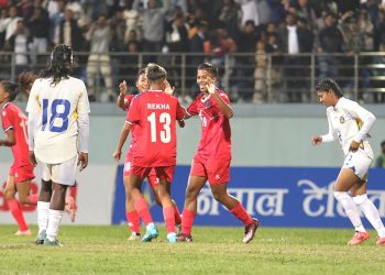 साफ महिला फुटबलः श्रीलंकालाई हराउँदै नेपाल सेमिफाइनलमा