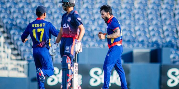 विश्वकप लिग-२ : अमेरिकासँग नेपाल ३ विकेटले पराजित