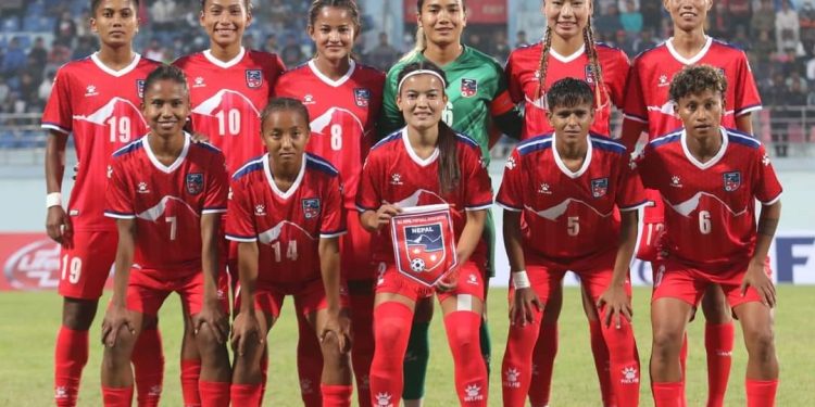 साफ च्याम्पियनसिपमा नेपालले माल्दिभ्ससँग खेल्दै, नेपाल आइन् साम्बा