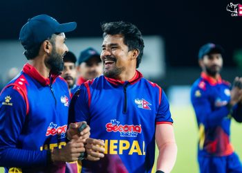 टी-२० आईमा नेपालको प्रभावशाली जितपछि… (तस्बिरहरु)