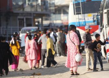 दशैं मानेर काठमाडौं फर्कन थाले सर्वसाधारण