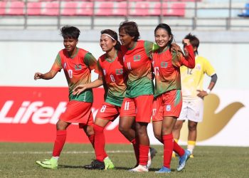 साफ महिला च्याम्पियनसिप : भुटानलाई हराउँदै बंगलादेश फाइनलमा