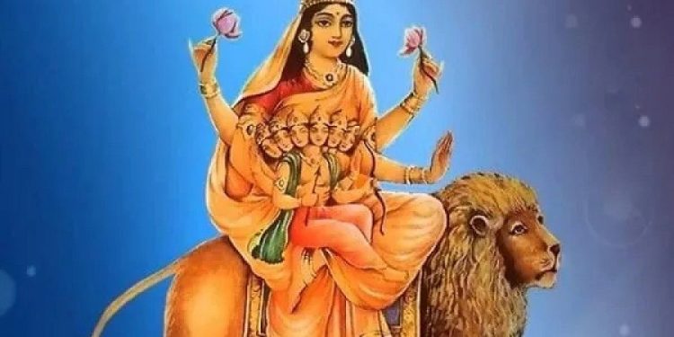 आश्विन शुक्ल पञ्चमी : स्कन्दमाताको पूजा आराधना गरिँदै