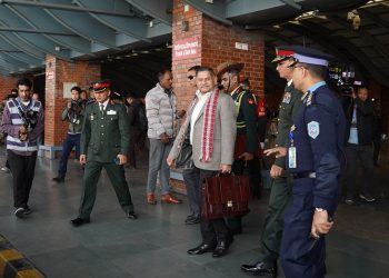 भारतीय सेनाध्यक्ष द्विवेदी काठमाडौंमा