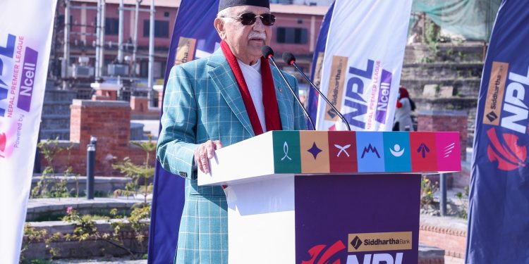 एनपीएलको ट्रफी सार्वजनिक : क्षमताअनुसार सरकारले प्रोत्साहन गर्ने प्रधानमन्त्रीको प्रतिबद्धता