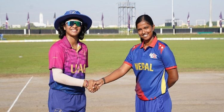 यु–१९ महिला टी२० विश्वकप छनोट : युएइएसँग भिड्दै नेपाल
