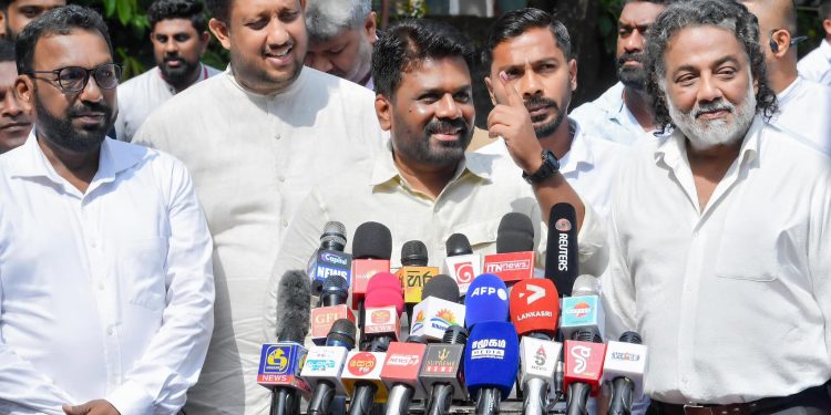 श्रीलंकामा वाम गठबन्धनको जित