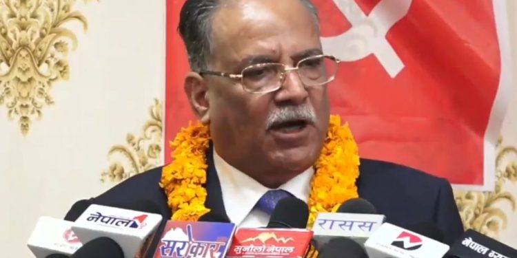 राजनीतिक स्थायित्व र सुशासनका लागि नयाँ आन्दोलनको विकल्प छैन : प्रचण्ड